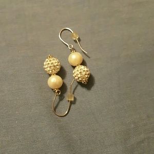 Pearl earrings gorgeous! Worn one x